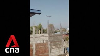 Nepal plane crash: Video moments before the disaster