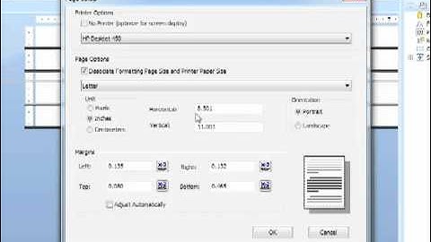 Crystal Reports 2011 Tutorial - Set Report Size and Orientation