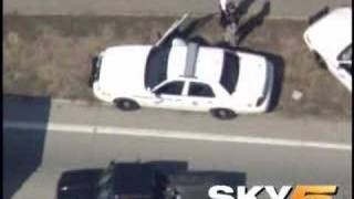 Sky 5: Raw Video Bank of Robbery Suspects Being Captured