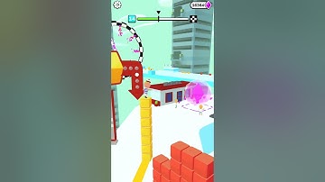 Cube Surfer Level 14 | Cube Surfer Android Gameplay | Cube Surfer Android | Walkthrough #shorts