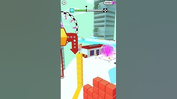 Cube Surfer Level 14 | Cube Surfer Android Gameplay | Cube Surfer Android | Walkthrough #shorts