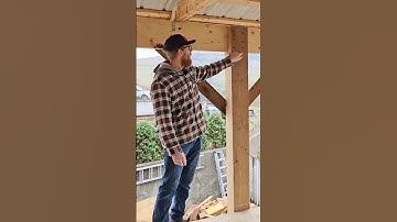 One of the best things about post frame construction is the solid connection from foundation to roof