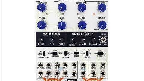 Snazzy FX Tidal Wave as Full Synth Voice (modular synth)