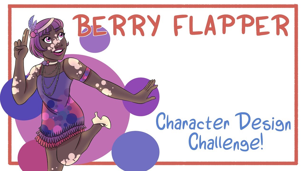 Berry Flapper Character Design Challenge Random Aesthetic