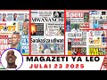 Magazeti Ya Leo Julai 23 2025 Ijumatano Magazeti Ya Michezo Leo Asubuhi Jumatano Yanga Magazeti Ya Leo Julai 23 2025 Ijumatano Magazeti Ya Michezo Leo Asubuhi Jumatano Yanga