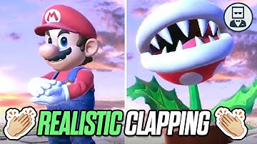 Smash Bros Ultimate Claps WITH REALISTIC AUDIO (Every Character)