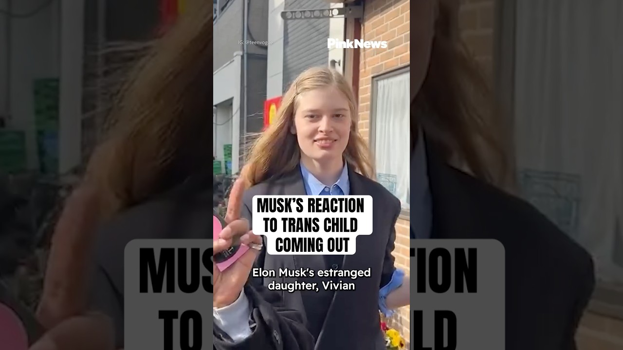 Vivian Wilson Reveals Elon Musk's Reaction To Coming Out As Trans #shorts #elonmusk #transrights