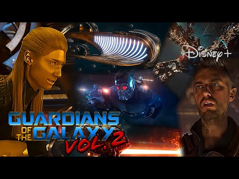 Guardians Of The Galaxy 2 | The Sovereign Arrive On Ego Scene | Disney+ [2017]