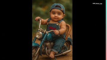 Chatgpt edit prompt for cute baby photo shoot for baby girl and boy for  viral video trend.