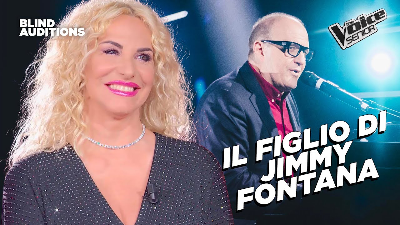 Luigi, figlio di Jimmy Fontana omaggia suo padre con “Che sarà” | The Voice Senior Blind Auditions