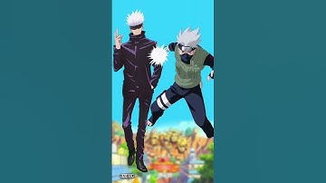 gojo vs Kakashi #kakashi #gojo