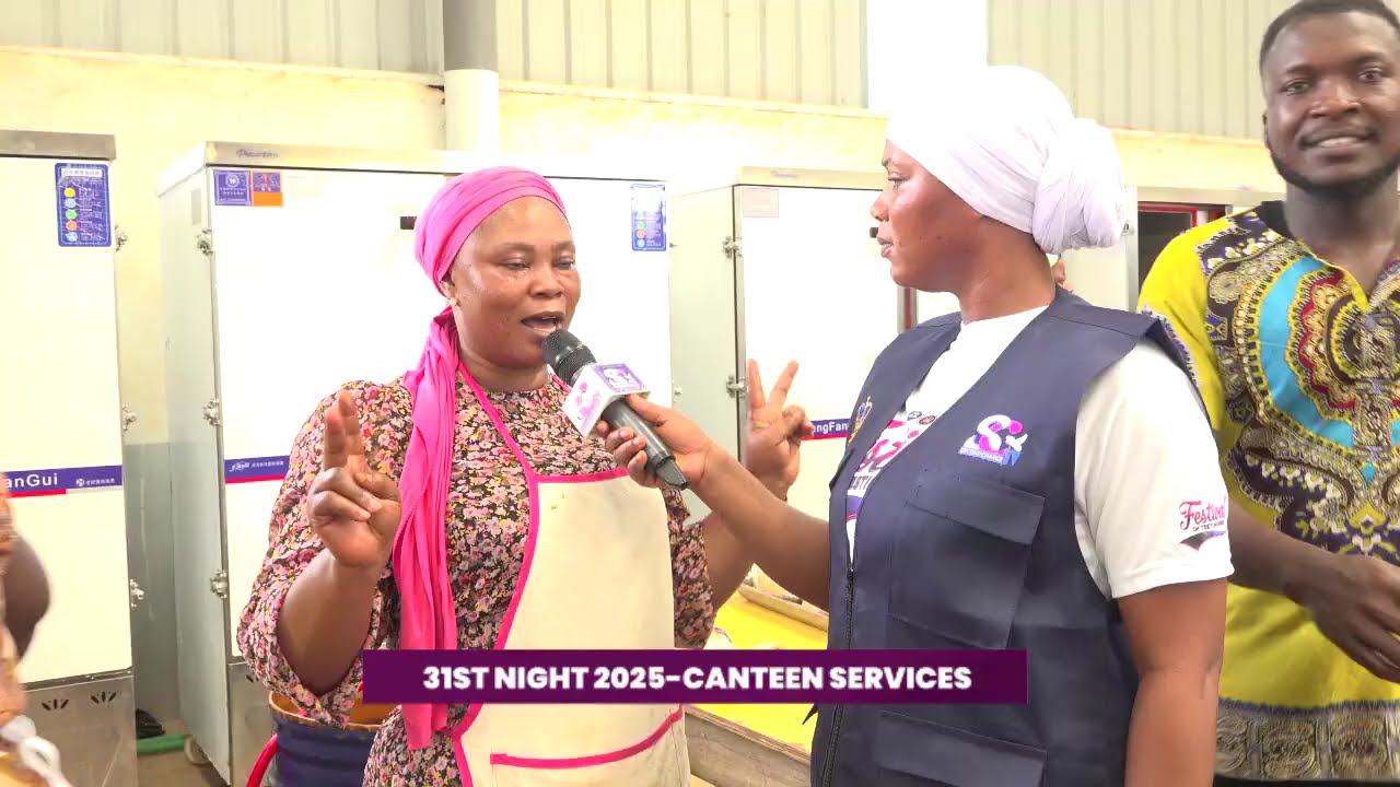 CANTEEN SERVICES - ALL SET FOR 31ST WATCH NIGHT SERVICE 2025 (THE YEAR OF DIVINE INTERVENTION)