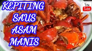 MASAK KEPITING SAUS ASAM MANIS ALA RESTO KESUKAAN SUAMI #resep #cara #nartykirey #kepitingasammanis