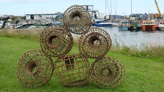 Weaving Lobster Pots   The Gone Fishing Project