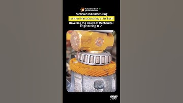 Precision Manufacturing at Its Best! Unveiling the Power of Mechanical Engineering ⚙️🔧