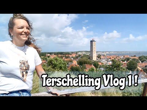 Op VAKANTIE naar TERSCHELLING! ?? Vakantievlog #1 | Gwoonbysandra
