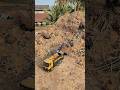 Precision Loading: RC Huina 1580 Excavator Fills the 1573 Dump Truck