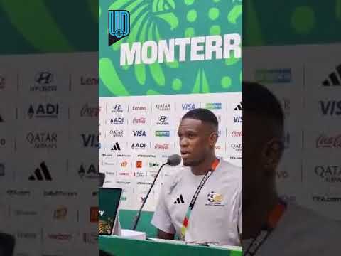 "Este partido es de suma importancia para nosotros": Sphephelo Sithole