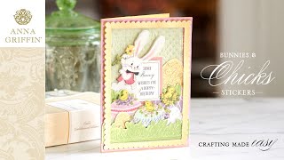 Bunnies and Chicks Embellishment Stickers- Made Easy