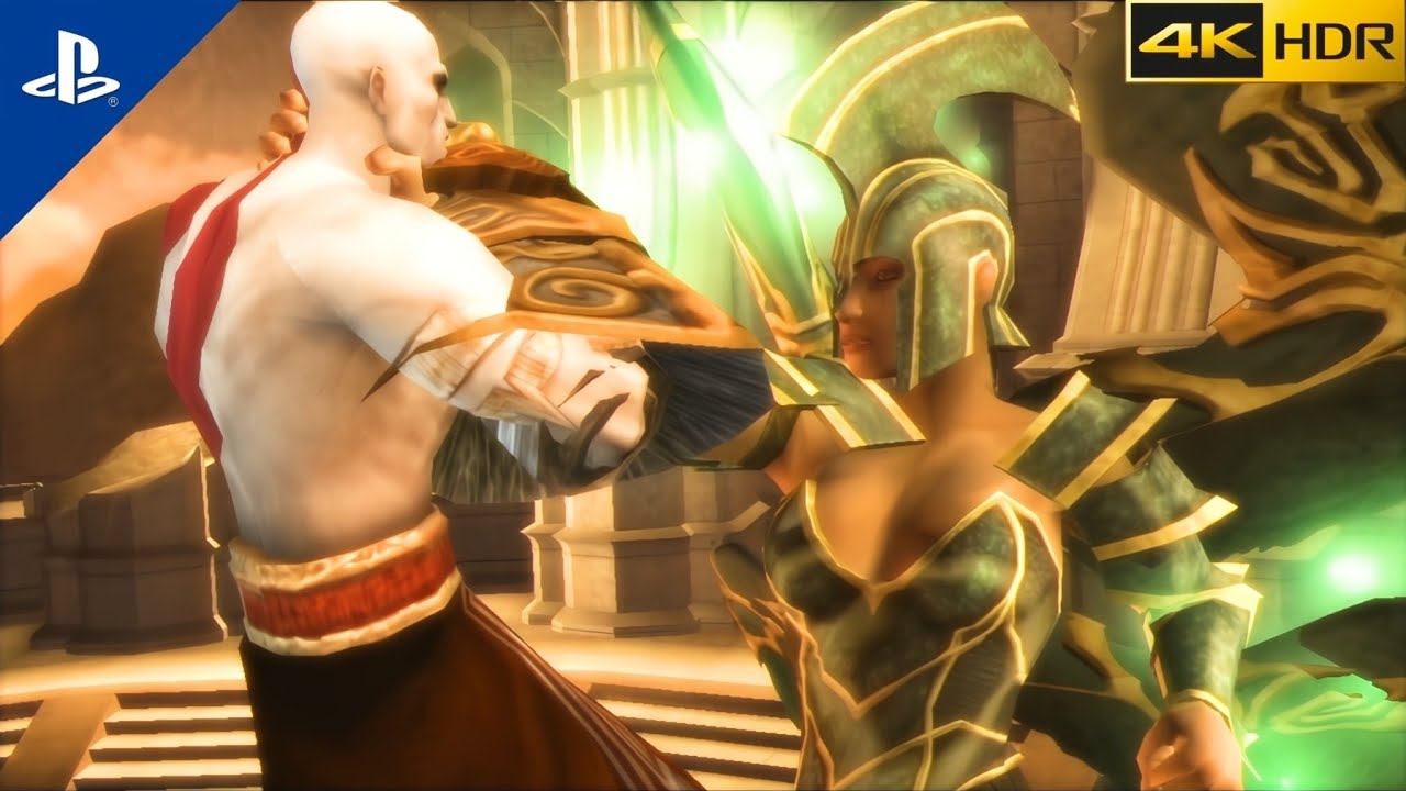 God of war chains of olympus Part #17 Remastered Gameplay | Walkthrough