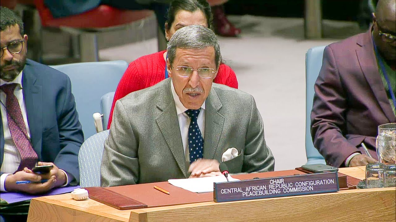 Omar Hilale devant le Conseil de Sécurité sur la situation en RCA