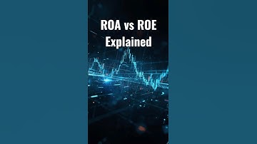 ROA vs ROE Explained | Return on Assets vs Return on Equity | Stock Market Basics