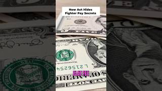 Fighter Pay SECRET: Transparency Act REMOVED! Fighters SCAMMED? #shorts