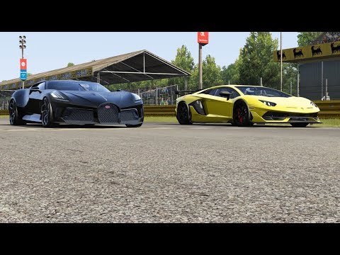 bugatti-la-voiture-noire-vs-lamborghini-aventador-svj-at-monza-full-course