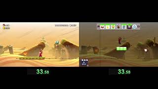 [SMM2] Story Mode 4 - Under the Angry Sun, New Luigi Route