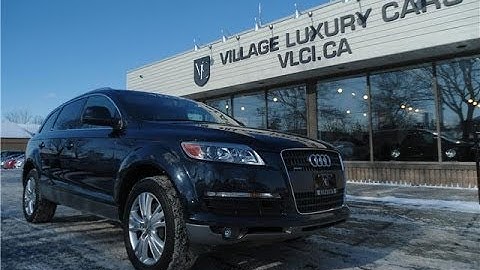 2008 Audi Q7 [Premium] in review - Village Luxury Cars Toronto