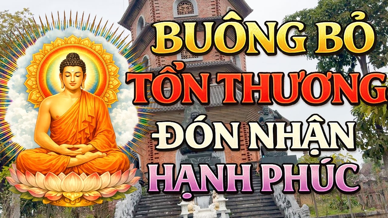 Lời Phật Dạy Mỗi Tối: Buông Bỏ Tổn Thương, Đón Nhận Hạnh Phúc