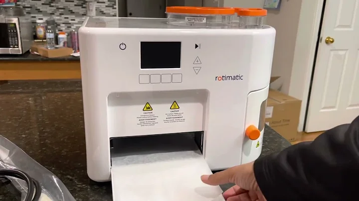 Rotimatic UNBOXING and SET UP - First Time User - Connect Rotimatic to Wifi