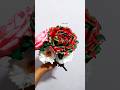diy how to make a rose with paper/aesthetic rose flower #diycrafts #shorts #homedecor #rose