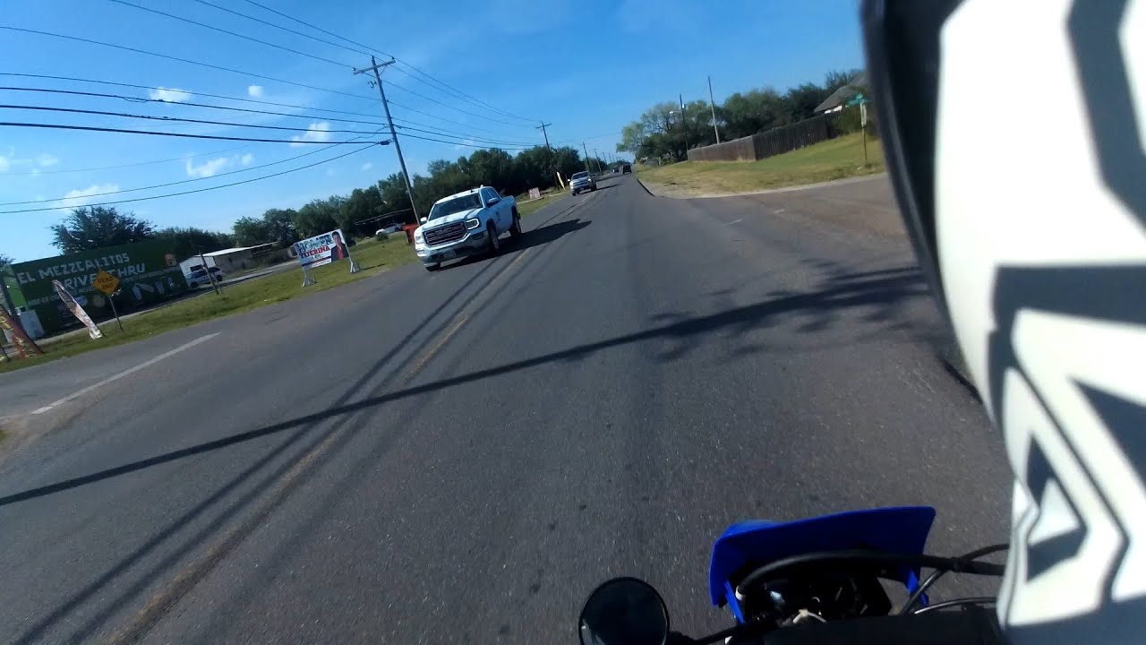 YZ85 Street Legal First Street Ride YouTube