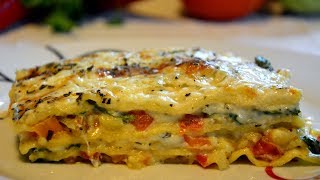Vegetable Lasagna Unique Homemade Lasagne Bark, Vegetables And Bechamel Sauce