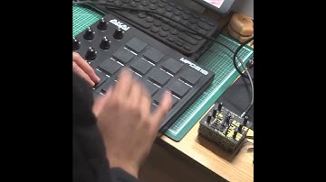 Bastl Kastle Drum (Patch Note No.6) with AKAI MPD218