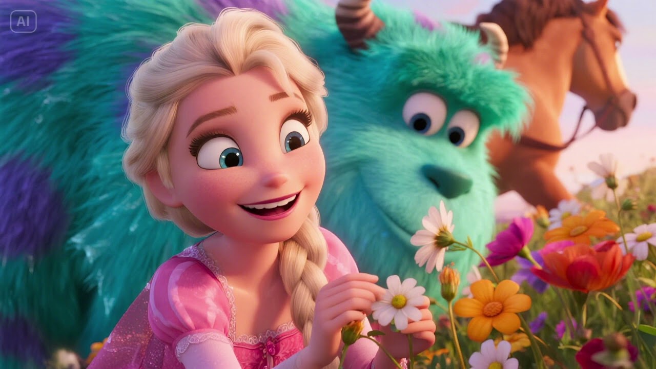 Elsa and the Galloping Glaciers | A Magical Ice Adventure for Kids! ❄️🐎