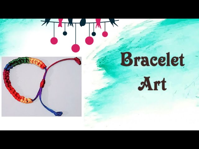 Moti waali Friendship bracelets | How to make bracelets | friendship band |  Crossed pearls bracelet - YouTube