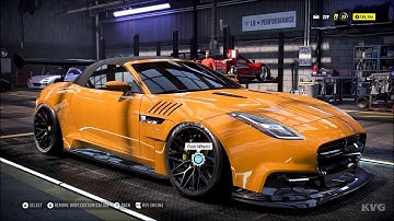Need for Speed Heat - Jaguar F-Type R Convertible 2019 - Customize | Tuning Car HD