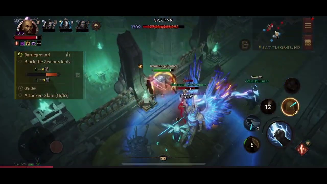 Compte Diablo Immortal EU - 3.7k Résistance - PVP/PVE - IOS