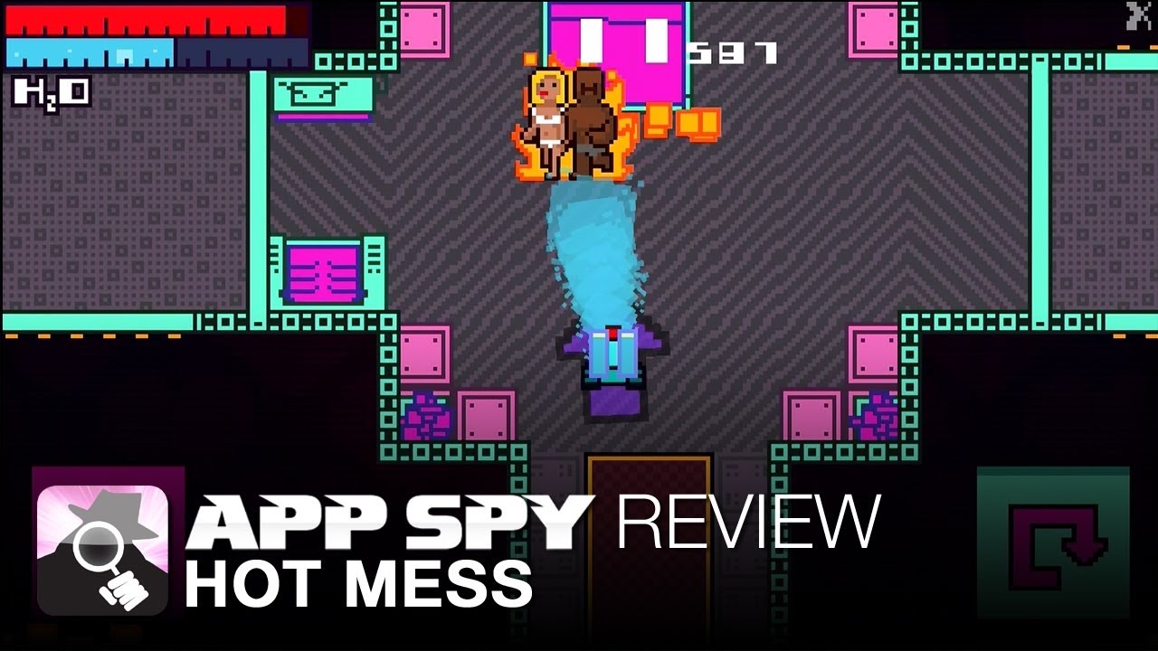 Hot Mess iOS iPhone Gameplay Review - AppSpy.com