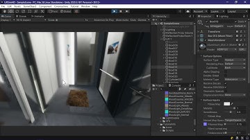 Unity HDRP Elevator Demo Scene