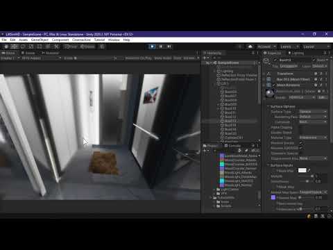 Unity HDRP Elevator Demo Scene
