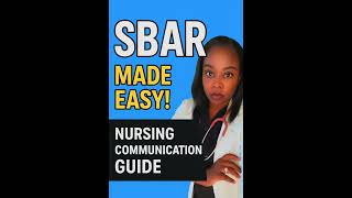 How to Give a Perfect SBAR Report (Real Nursing Examples)