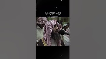 قران القارئ : محمد اللحيدان #شورت #قران_كريم #محمد_اللحيدان #الله