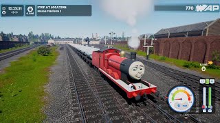 Thomas and Friends: 👷🏽‍♂️James & The Mighty Milk 🚂Train!!..💨🚧 screenshot 5