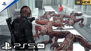 Resident Evil Requiem 9 - Leon Vs Lickers Fight ( PS5 PRO 4K 60FPS HDR )