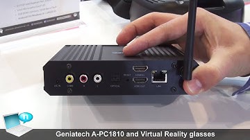 Geniatech A-PC1810 Intel + Windows and Amlogic Virtual Reality glasses