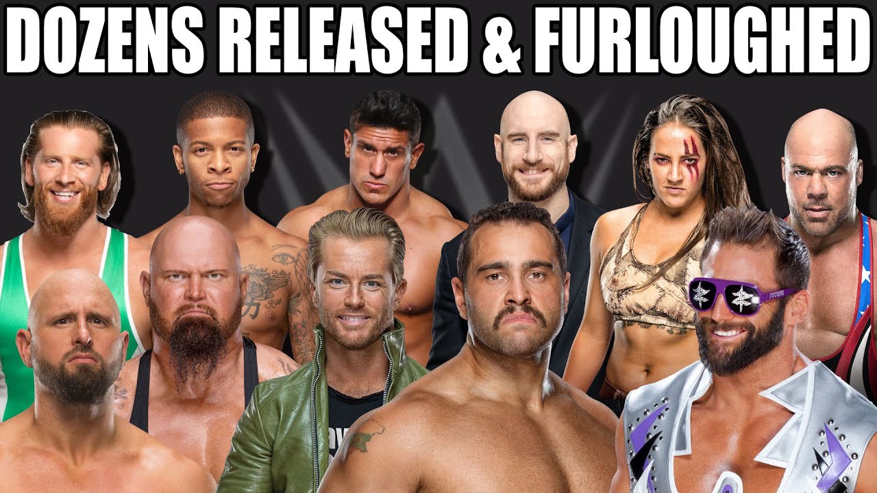 Dozens of WWE Wrestlers RELEASED! Wrestling With Wregret YouTube