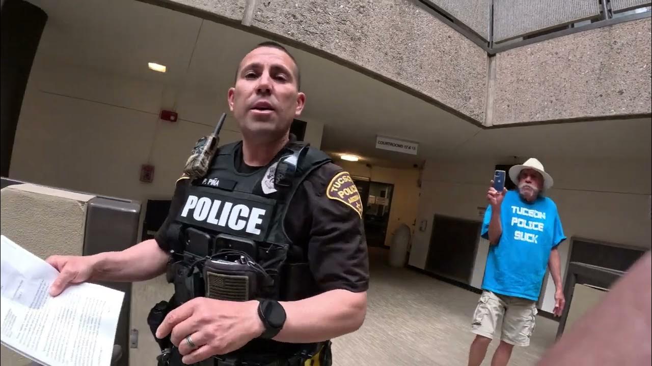 Tucson City Court Again Threatened arrest for recording in the public Tucson City Court Again Threatened arrest for recording in the public